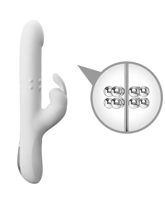 PRETTY LOVE - VIBRATEUR REESE AVEC ROTATION ARGENTÉE PRETTY LOVE - VIBRATEUR REESE AVEC ROTATION ARGENTÉE