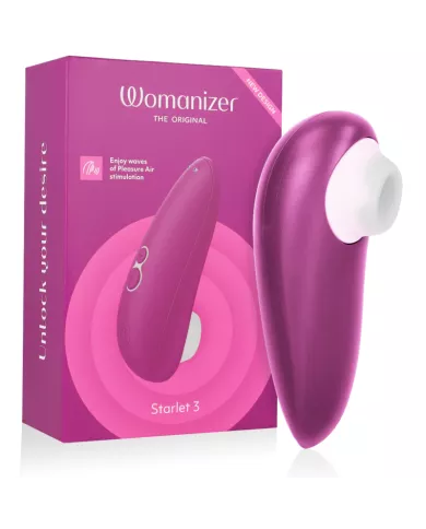 WOMANIZER - STIMULATEUR CLITORAL STARLET 3 VIOLET WOMANIZER - STIMULATEUR CLITORAL STARLET 3 VIOLET