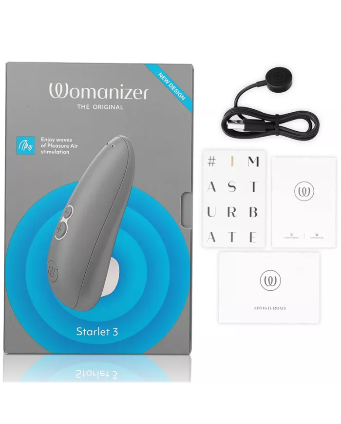 WOMANIZER - STIMULATEUR CLITORAL STARLET 3 GRIS