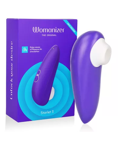 WOMANIZER - STIMULATEUR CLITORAL STARLET 3 INDIGO WOMANIZER - STIMULATEUR CLITORAL STARLET 3 INDIGO