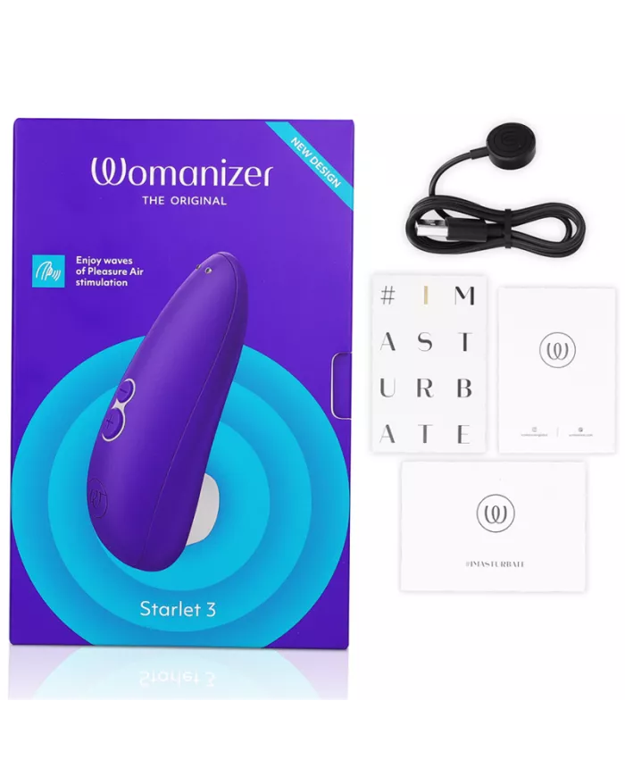 WOMANIZER - STIMULATEUR CLITORAL STARLET 3 INDIGO WOMANIZER - STIMULATEUR CLITORAL STARLET 3 INDIGO