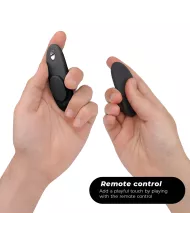 WE-VIBE - VIBRATEUR CLITORAL MOXIE + NOIR