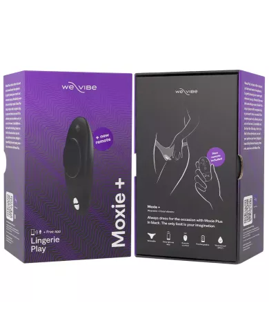 WE-VIBE - VIBRATEUR CLITORAL MOXIE + NOIR
