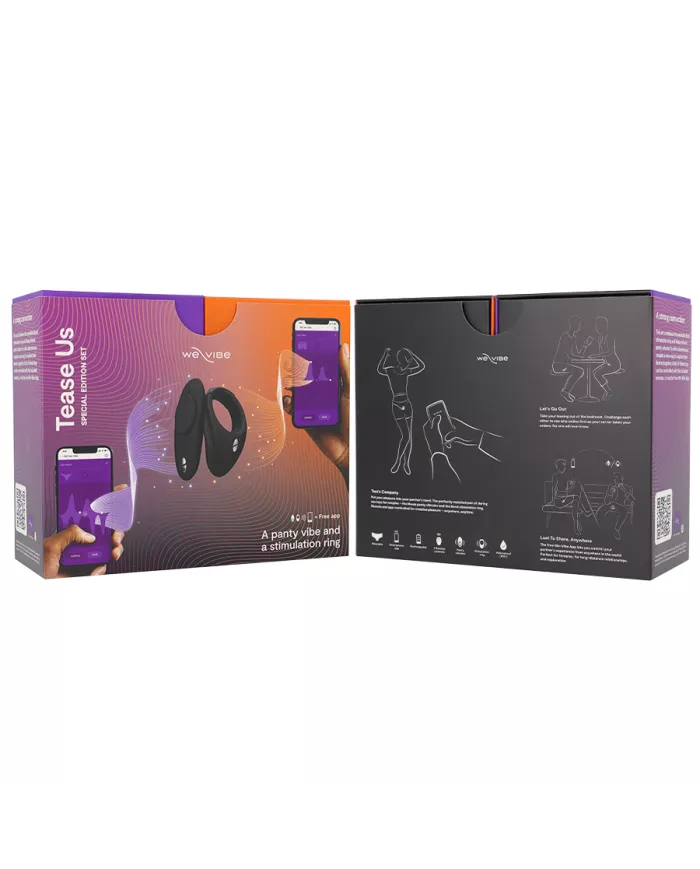 WE-VIBE - TEASE US SET BOND + MOXIE WE-VIBE - TEASE US SET BOND + MOXIE
