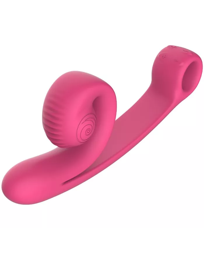 SNAIL VIBE - VIBRATEUR COURBE ROSE