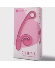 SNAIL VIBE - VIBRATEUR COURBE ROSE