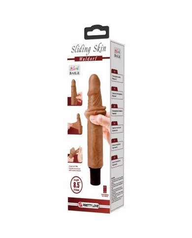 PRETTY LOVE - WALDORF VIBRATEUR RÉALISTE 18 CM -O- 4 CM