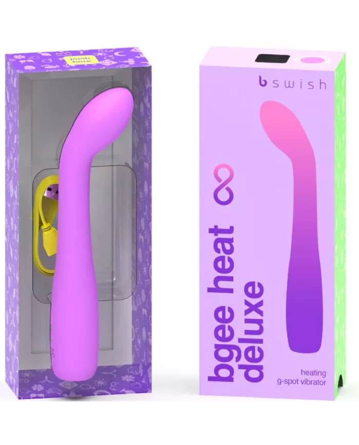 B SWISH - VIBRATEUR RECHARGEABLE BGEE HEAT INFINITE DELUXE LAVANDE SILICONE B SWISH - VIBRATEUR RECHARGEABLE BGEE HEAT INFINITE DELUXE LAVANDE SILICONE