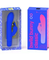 B SWISH - VIBRATEUR RECHARGEABLE CLASSIQUE BWILD BUNNY INFINITE SILICONE BLEU B SWISH - VIBRATEUR RECHARGEABLE CLASSIQUE BWILD BUNNY INFINITE SILICONE BLEU