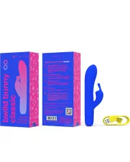 B SWISH - VIBRATEUR RECHARGEABLE CLASSIQUE BWILD BUNNY INFINITE SILICONE BLEU B SWISH - VIBRATEUR RECHARGEABLE CLASSIQUE BWILD BUNNY INFINITE SILICONE BLEU
