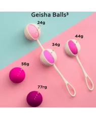 G-VIBE - SET 5 BOULES DE GEISHA3 ROSE G-VIBE - SET 5 BOULES DE GEISHA3 ROSE