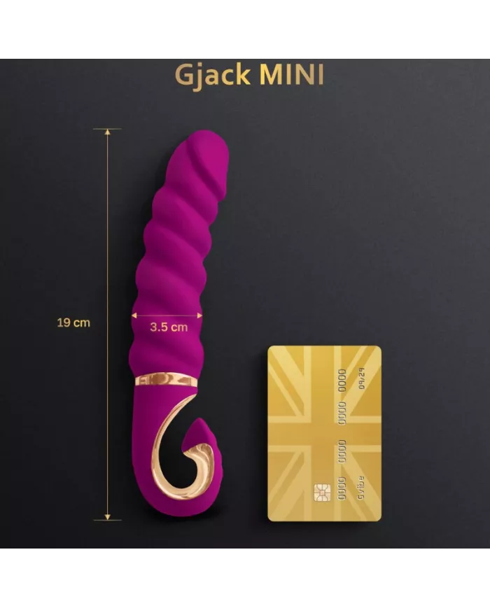 G-VIBE - VIBRATEUR GJACK MINI VIOLET EN SILICONE G-VIBE - VIBRATEUR GJACK MINI VIOLET EN SILICONE