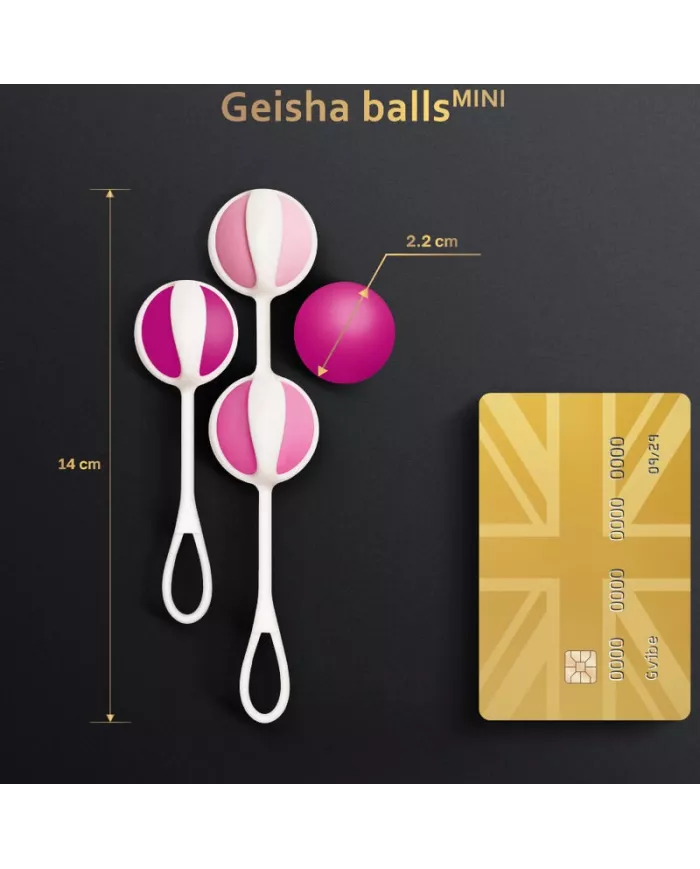 G-VIBE - SET 4 BOULES DE GEISHA MINI VIOLET