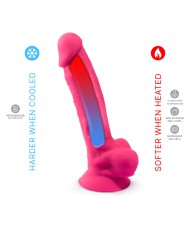 SILEXD - MODÈLE DE PÉNIS RÉALISTE 18 VIBRATIONS ROSE + TÉLÉCOMMANDE LRS
