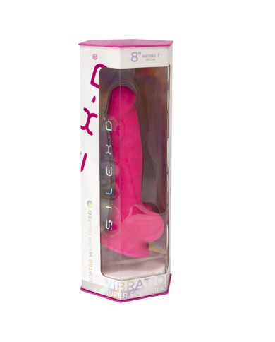 SILEXD - MODÈLE DE PÉNIS RÉALISTE 18 VIBRATIONS ROSE + TÉLÉCOMMANDE LRS