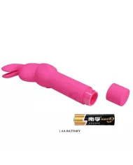PRETTY LOVE - VIBRATEUR EN SILICONE GERARDO FUSCHIA RABBIT