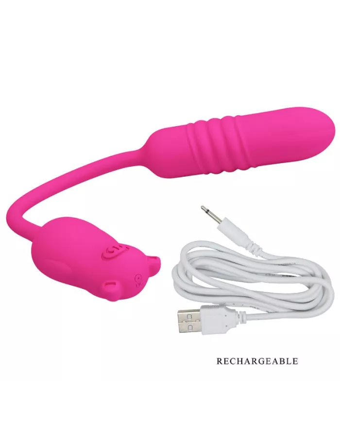 PRETTY LOVE - NOBIKUMA BALLE VIBRANTE EN SILICONE ROSE