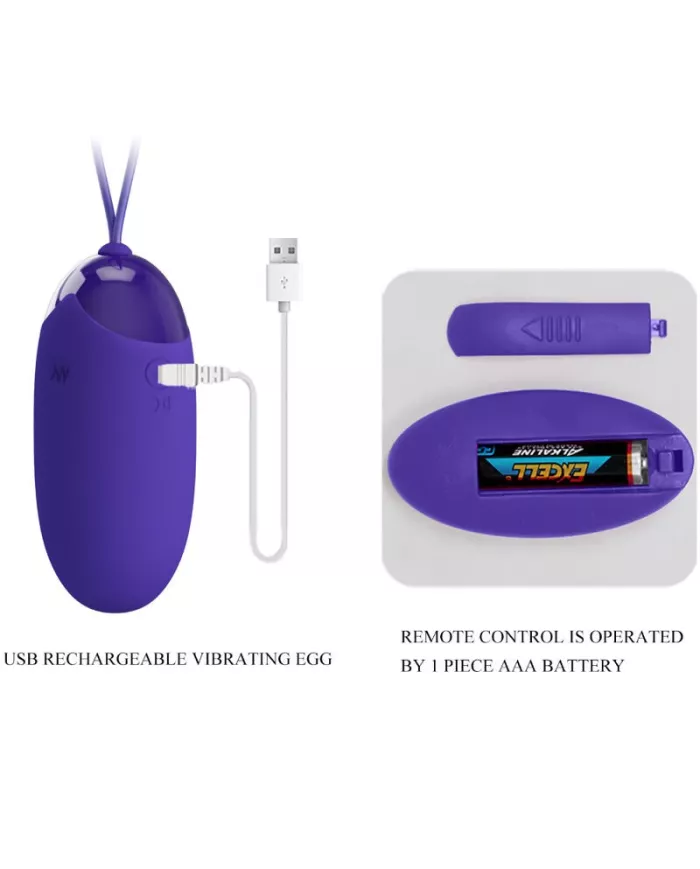 PRETTY LOVE - BERGER YOUTH OEUF VIBRANT TÉLÉCOMMANDÉ VIOLET