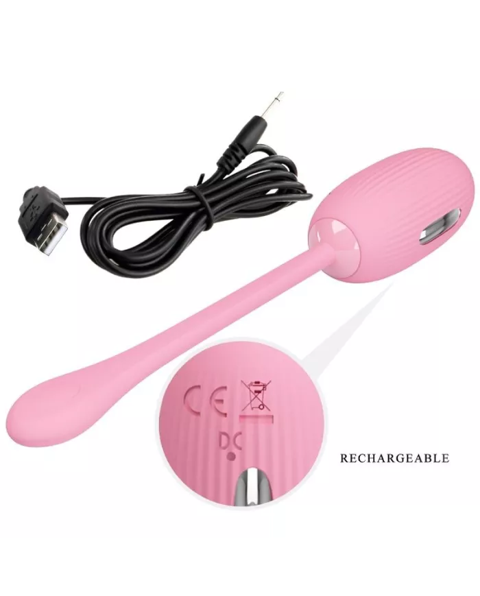 PRETTY LOVE - OEUF VIBRANT RECHARGEABLE ROSE DOREEN PRETTY LOVE - OEUF VIBRANT RECHARGEABLE ROSE DOREEN