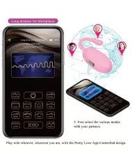 PRETTY LOVE - OEUF VIBRANT RECHARGEABLE ROSE DOREEN PRETTY LOVE - OEUF VIBRANT RECHARGEABLE ROSE DOREEN