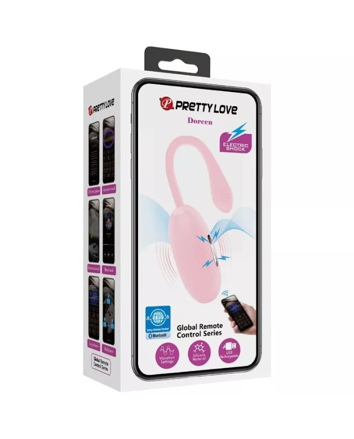 PRETTY LOVE - OEUF VIBRANT RECHARGEABLE ROSE DOREEN PRETTY LOVE - OEUF VIBRANT RECHARGEABLE ROSE DOREEN