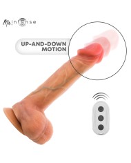 MR INTENSE - LOGAN VIBRATEUR GODEMICHET EN SILICONE AVEC EFFET CHAUFFANT ET TÉLÉCOMMANDE 20 CM -Ø- 4,1 CM