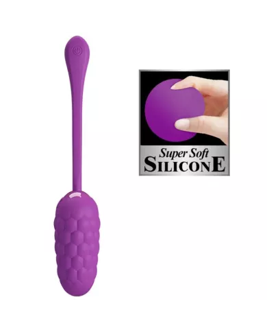 PRETTY LOVE - OEUF VIBRANT  TEXTURE MARINE RECHARGEABLE VIOLET PRETTY LOVE - OEUF VIBRANT  TEXTURE MARINE RECHARGEABLE VIOLET