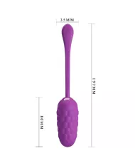 PRETTY LOVE - OEUF VIBRANT  TEXTURE MARINE RECHARGEABLE VIOLET PRETTY LOVE - OEUF VIBRANT  TEXTURE MARINE RECHARGEABLE VIOLET