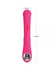 PRETTY LOVE - VIBRATEUR LAMAR LAPIN ET POINT G ROSE PRETTY LOVE - VIBRATEUR LAMAR LAPIN ET POINT G ROSE