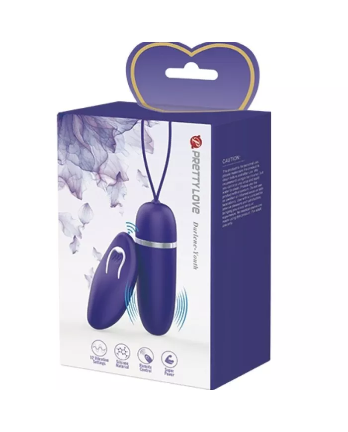 PRETTY LOVE - MINI BALLE VIBRANTE DARLENE YOUTH VIOLET