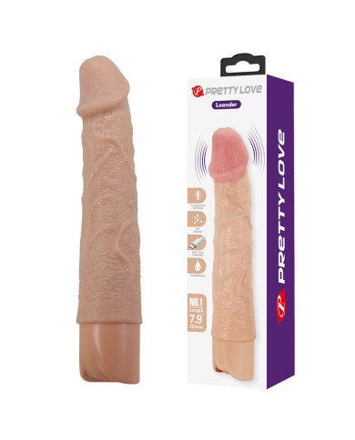 PRETTY LOVE - LEANDER VIBRATEUR FLEXIBLE ET RÉALISTE POUR LEVIER