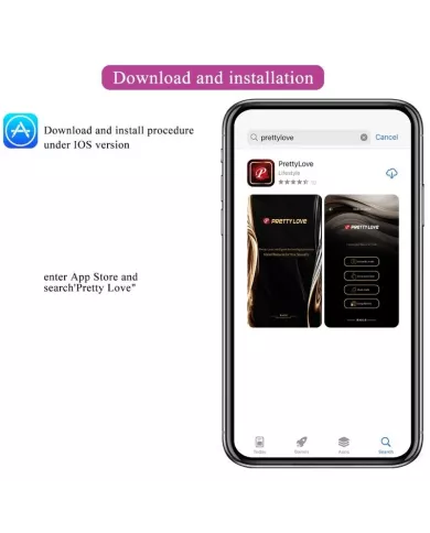PRETTY LOVE - OEUF VIBRANT NYMPHE APP CONTRÔLÉ VIOLET
