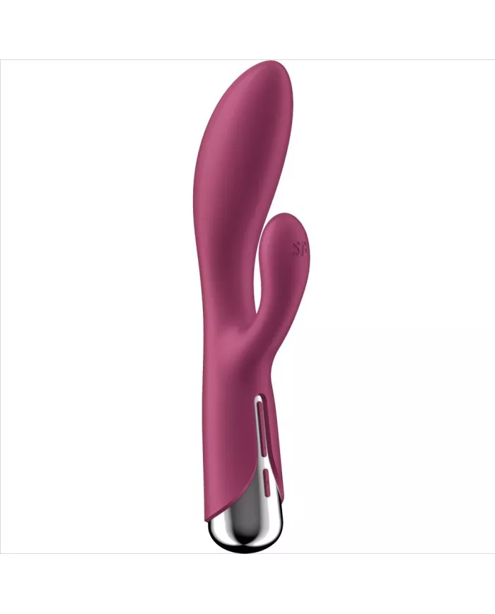 SATISFYER - SPINNING RABBIT 1 CLITORIS ET STIMULATION DU POINT G ROUGE SATISFYER - SPINNING RABBIT 1 CLITORIS ET STIMULATION DU POINT G ROUGE