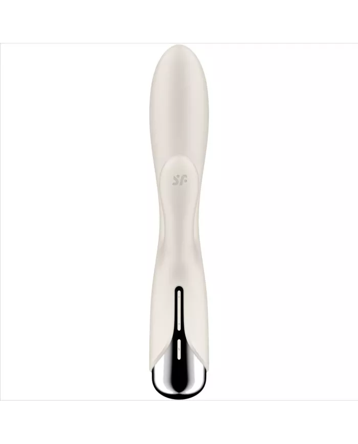 SATISFYER - SPINNING RABBIT 1 CLITORIS ET STIMULATION DU POINT G BEIGE