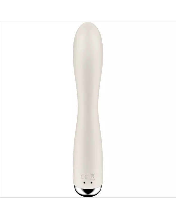 SATISFYER - SPINNING RABBIT 1 CLITORIS ET STIMULATION DU POINT G BEIGE