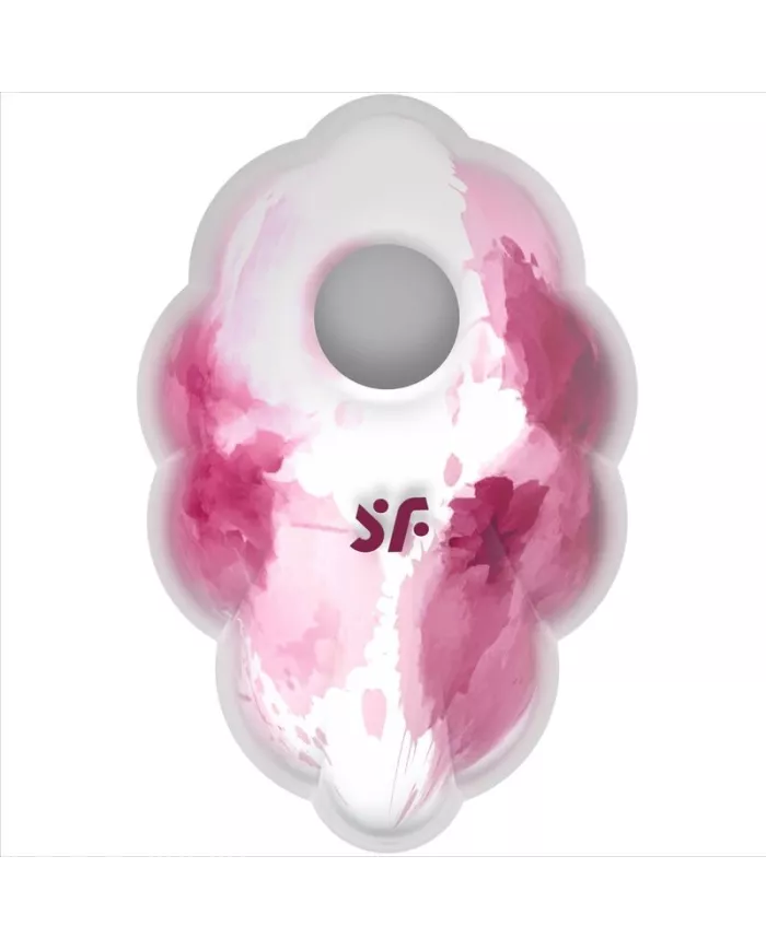 SATISFYER - CLOUD DANCER VIBRATEUR ROUGE AIR PULSE SATISFYER - CLOUD DANCER VIBRATEUR ROUGE AIR PULSE