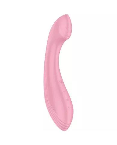SATISFYER - STIMULATEUR VIBRATEUR G-FORCE G-SPOT ROSE