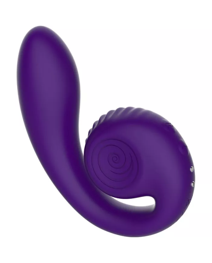 SNAIL VIBE - STIMULATEUR DOUBLE GIZI VIOLET SNAIL VIBE - STIMULATEUR DOUBLE GIZI VIOLET