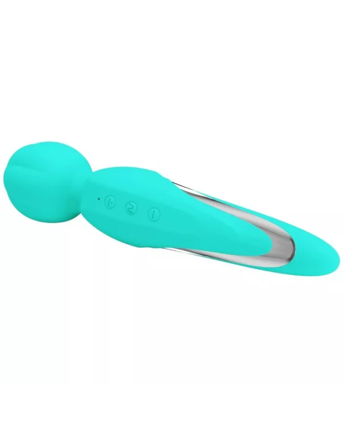 PRETTY LOVE - WALTER VIBRATEUR WAND AQUA VERT PRETTY LOVE - WALTER VIBRATEUR WAND AQUA VERT