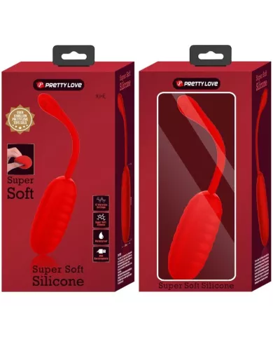 PRETTY LOVE - OEUF VIBRANT RECHARGEABLE KIRK ROUGE