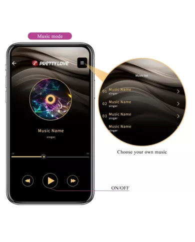 PRETTY LOVE - OEUF VIBRANT RECHARGEABLE CASPER VIOLET