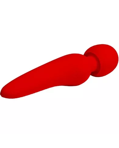 PRETTY LOVE - MASSEUR MEREDITH 12 MODES DE VIBRATION ROUGE