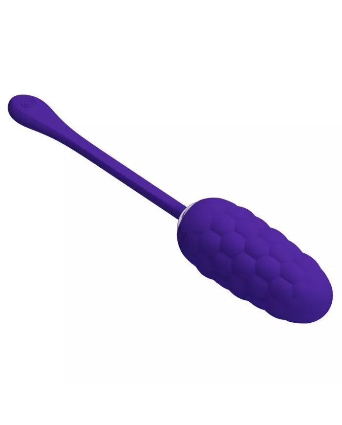 PRETTY LOVE - OEUF VIBRANT  TEXTURE MARINE RECHARGEABLE VIOLET PRETTY LOVE - OEUF VIBRANT  TEXTURE MARINE RECHARGEABLE VIOLET
