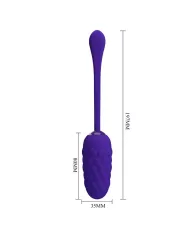 PRETTY LOVE - OEUF VIBRANT  TEXTURE MARINE RECHARGEABLE VIOLET PRETTY LOVE - OEUF VIBRANT  TEXTURE MARINE RECHARGEABLE VIOLET