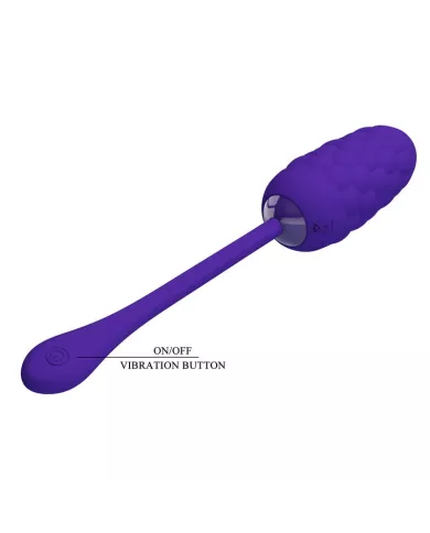 PRETTY LOVE - OEUF VIBRANT  TEXTURE MARINE RECHARGEABLE VIOLET