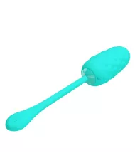 PRETTY LOVE - OEUF VIBRANT  TEXTURE MARINE RECHARGEABLE AQUA GREEN