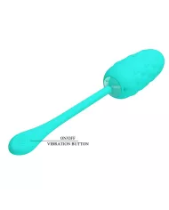 PRETTY LOVE - OEUF VIBRANT  TEXTURE MARINE RECHARGEABLE AQUA GREEN