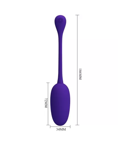 PRETTY LOVE - OEUF VIBRANT RECHARGEABLE KNUCKER VIOLET