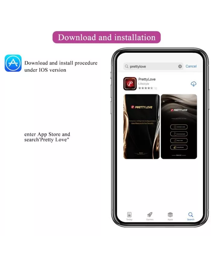 PRETTY LOVE - TÉLÉCOMMANDE JAYLEEN VIBRATOR APP VIOLET PRETTY LOVE - TÉLÉCOMMANDE JAYLEEN VIBRATOR APP VIOLET