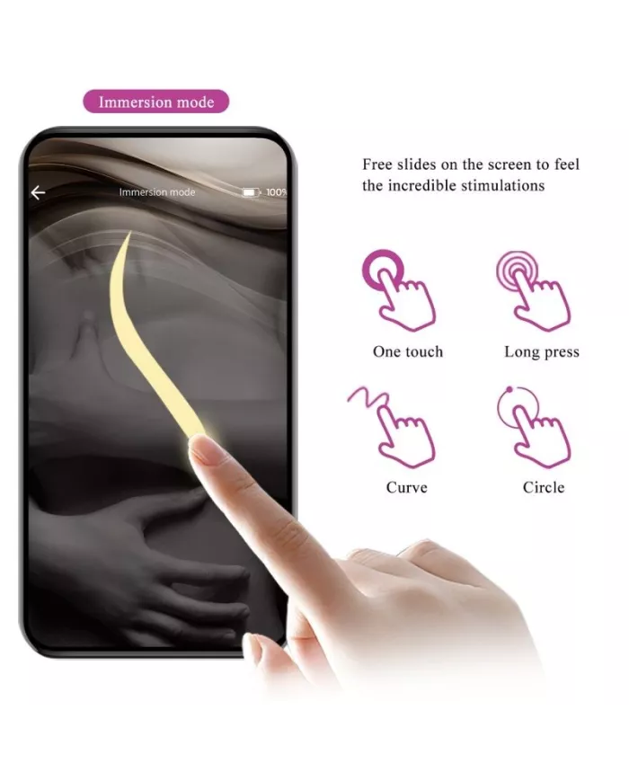 PRETTY LOVE - TÉLÉCOMMANDE JAYLEEN VIBRATOR APP VIOLET PRETTY LOVE - TÉLÉCOMMANDE JAYLEEN VIBRATOR APP VIOLET